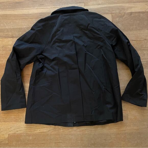 Dennis By Dennis Basso black zip up fall autumn spring jacket size XS b5 - Picture 6 of 6